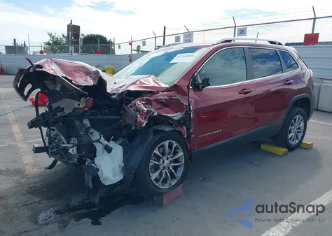 2019 Jeep Cherokee Latitude Plus Fwd из США, поврежденный, VIN 1C4PJLLB4KD241484